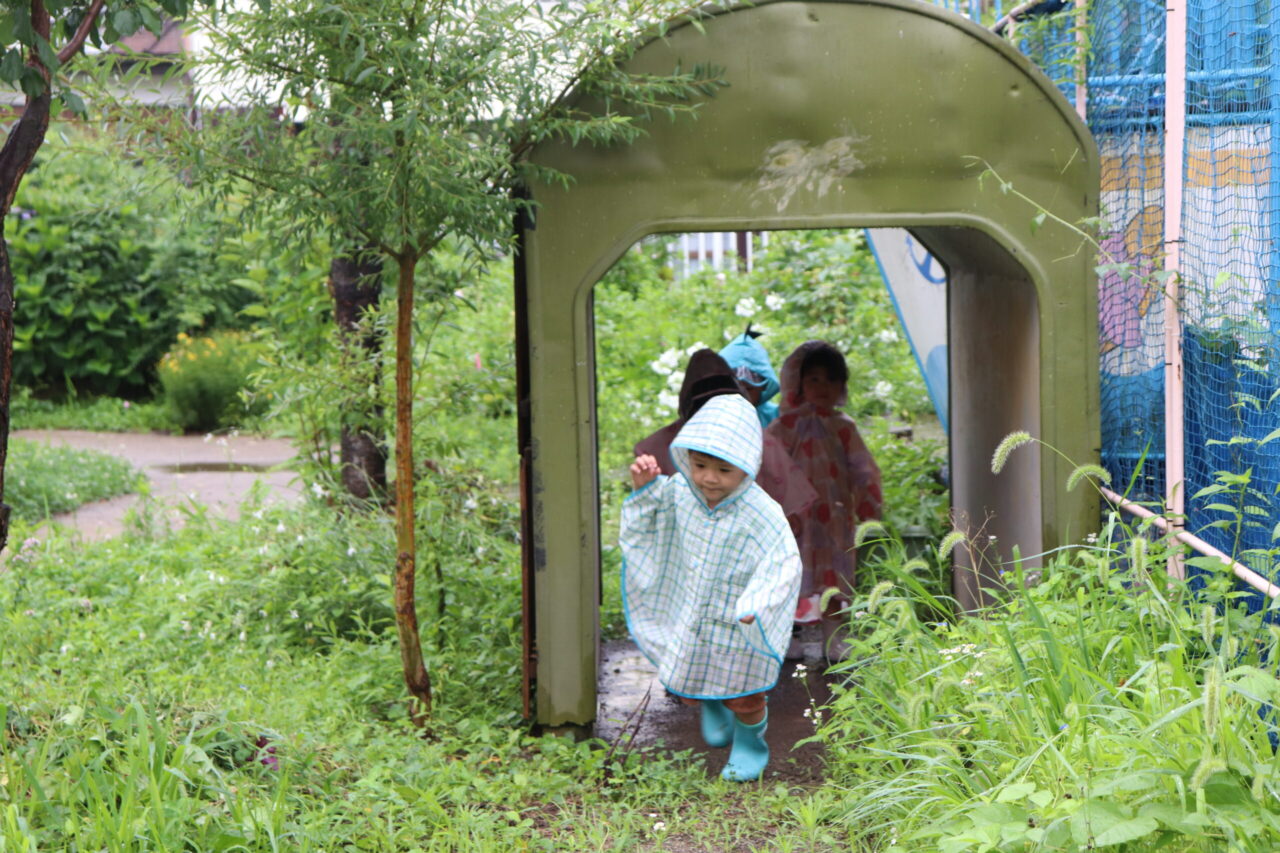 8こども園についてスクロール